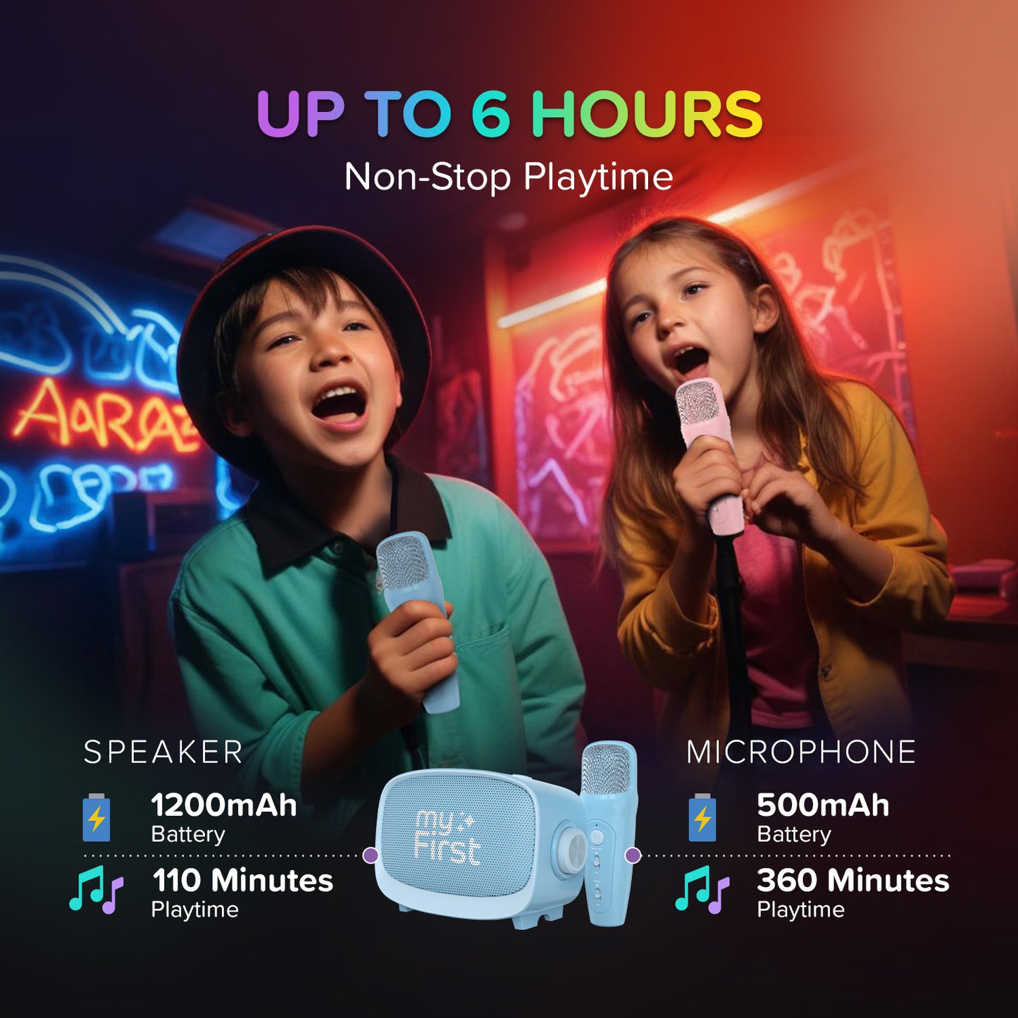 Kids Karaoke Machine | myFirst Voice 2