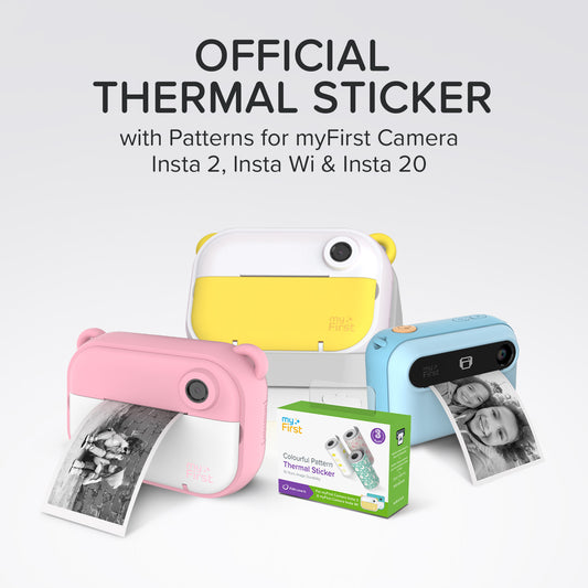 Thermal Sticker with Patterns for myFirst Camera Insta 2/Insta Wi/ Insta 20